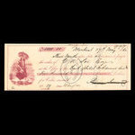 Canada, Bank of British North America, 5,000 dollars <br /> 27 mai 1862