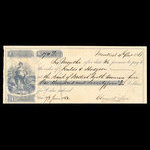 Canada, Bank of British North America, 174 dollars, 9 cents <br /> 4 décembre 1861