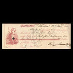 Canada, Bank of British North America, 5,000 dollars <br /> 23 mai 1862