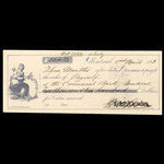 Canada, Commercial Bank of Canada, 2,200 dollars <br /> 1 avril 1863