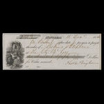 Canada, Banque de la Cité, 150 dollars <br /> 16 décembre 1854