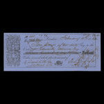 Canada, Fred Rowland, 706 dollars, 60 cents <br /> 4 février 1862