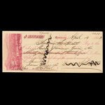 Canada, David A.P. Watt, 3,125 dollars <br /> 4 avril 1863