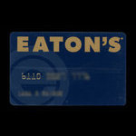 Canada, Eaton's, aucune dénomination <br /> 1998