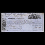Canada, Bank of New Brunswick, 180 livres(anglaise) <br /> 24 février 1863
