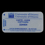 Canada, Université d'Ottawa, aucune dénomination <br /> 1999