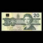 Canada, Banque du Canada, 20 dollars <br /> 1991