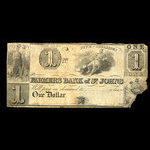 Canada, Farmers Bank of St. Johns, 1 dollar <br /> 1838