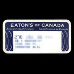 Canada, Eaton's, aucune dénomination <br /> 1965