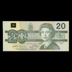 Canada, Banque du Canada, 20 dollars <br /> 1991