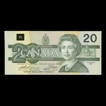 Canada, Banque du Canada, 20 dollars <br /> 1991