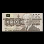 Canada, Banque du Canada, 100 dollars <br /> 1988