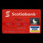 Canada, Banque Nouvelle-Écosse, aucune dénomination <br /> janvier 2002