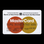 Canada, Banque de Montréal, aucune dénomination <br /> novembre 1982