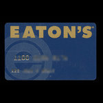 Canada, Eaton's, aucune dénomination <br /> 1998