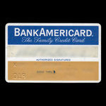 États-Unis d`Amérique, Bank of America, aucune dénomination <br /> août 1967