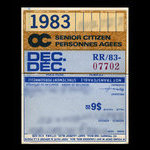 Canada, OC Transpo, 1 mois, personnes agées <br /> 1 décembre 1983