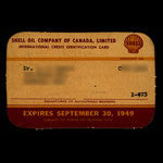 Canada, Shell Oil Company of Canada Limited <br /> 30 septembre 1949