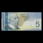 Canada, Banque du Canada, 5 dollars <br /> 2006