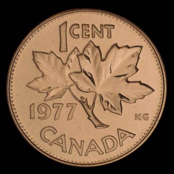 pièce canadienne de 1 cent